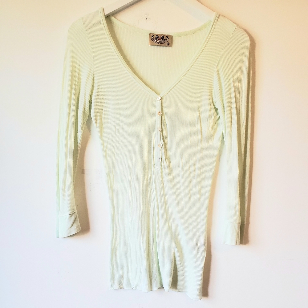 Juicy Couture V Neck Top